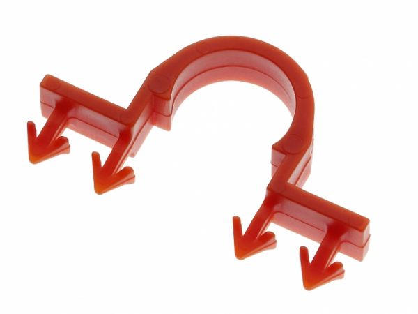 Klips / Krampe Tynnmatte 31mm (Røde)