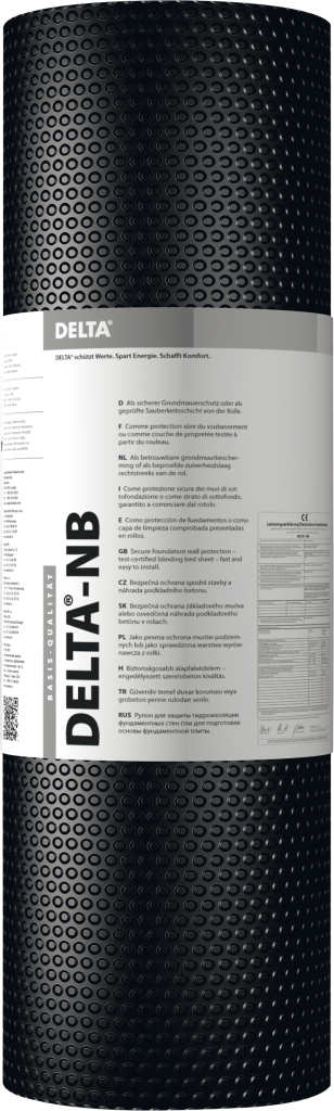 Delta-NB 20x1m Grunnmursplate